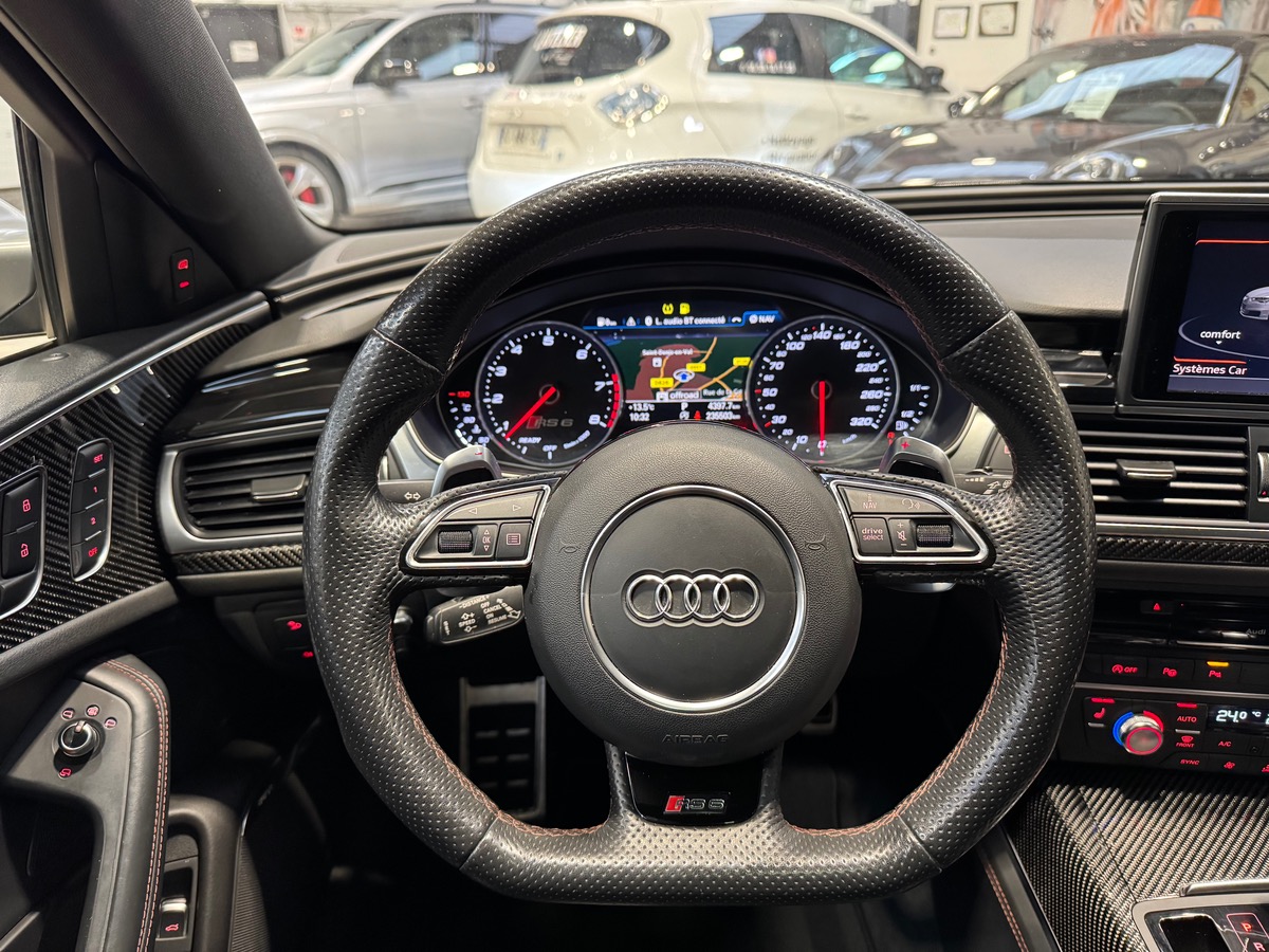 Audi RS6 C7 AVANT PERFORMANCE 605 QUATTRO TIPTRONIC TO/UHD/CAM/FULL 1ERE MAIN A