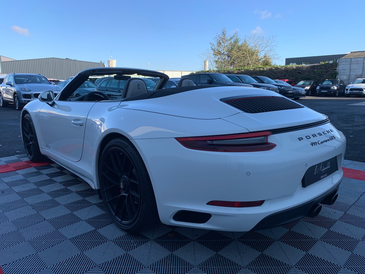 Porsche 911 991 (2) Carrera GTS Cabriolet 450 ch