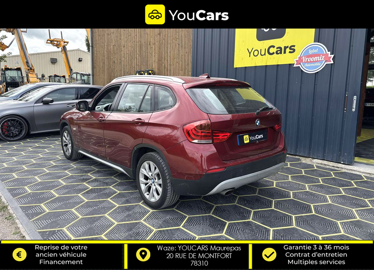 Bmw X1 (E84) 20d sDrive 2.0 d 177 cv TOIT OUVRANT PREMIERE MAIN ENTRETIEN COMPLET RADAR DE RECUL