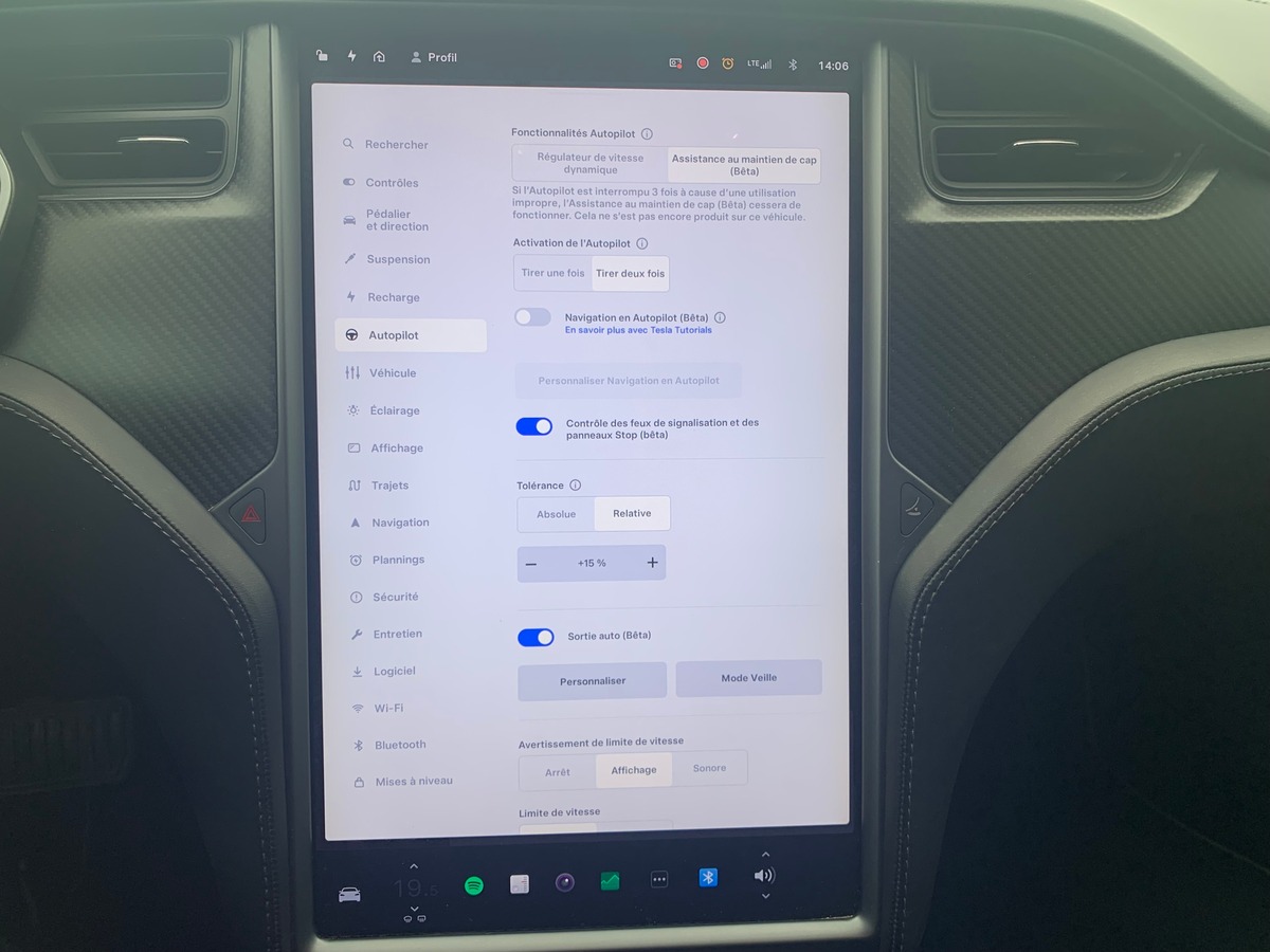 Tesla Model S 100D FULL SELF DRIVING | HW3 | TOIT OUVRANT PANORAMIQUE