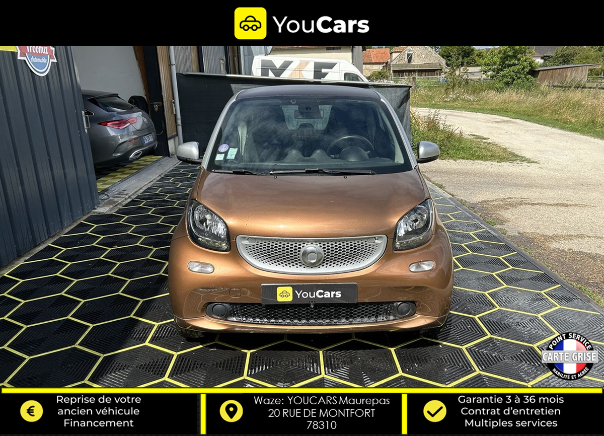 Smart FORTWO 0.9 TI Coupé twinamic 90 cv BOITE AUTO