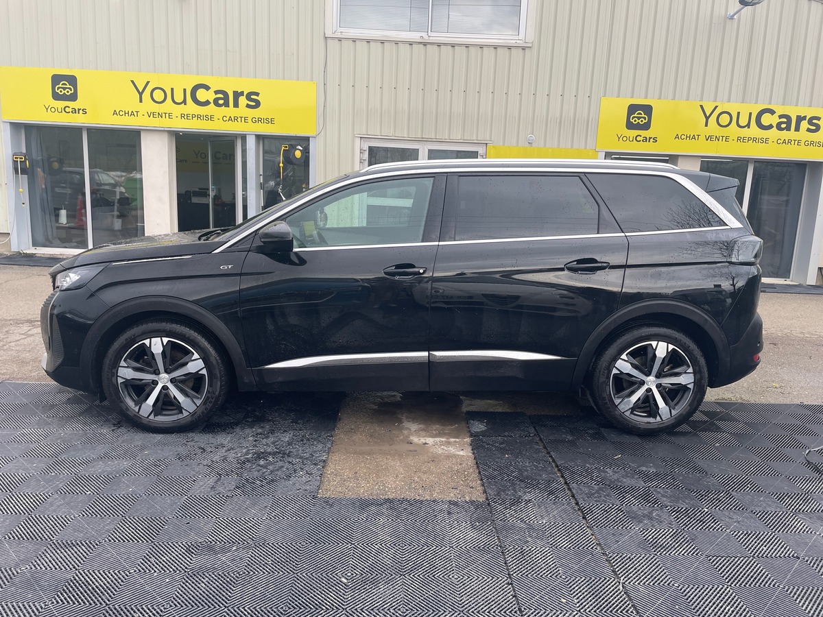 Peugeot 5008 GT 2.0 BlueHDi EAT8 177cv Boîte auto CARPLAY - RIEN A PREVOIR - DEMARRAGE SANS CLE