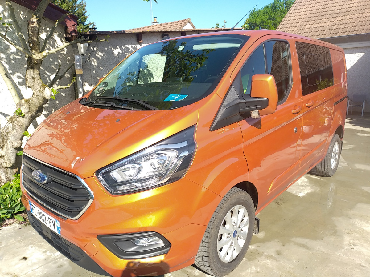 Ford Transit custom Fg 00 L1 H1 2.0 TDCi 130 cabine approfondie 7 cv