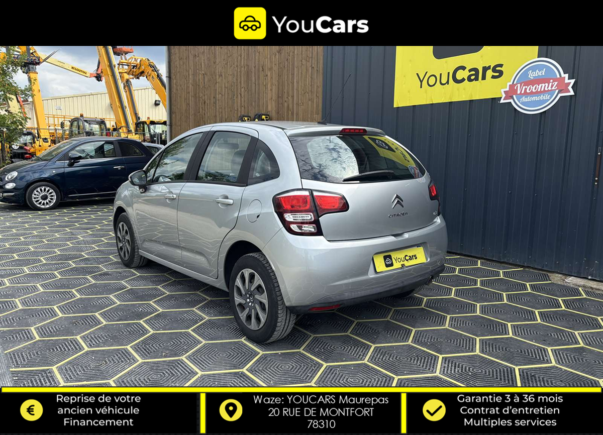 Citroën C3 1.6 BlueHDi 99 cv APPLE CARPLAY ENTRETIEN A JOUR