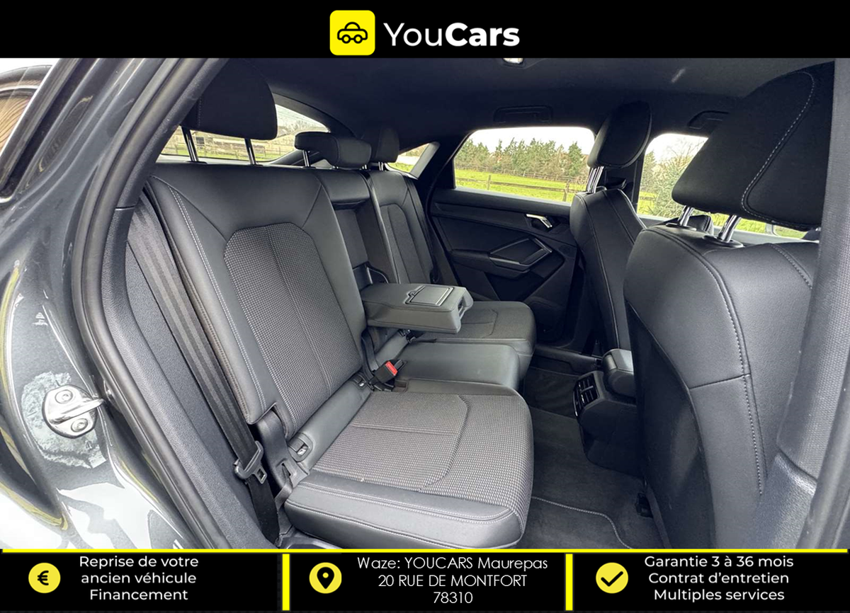 Audi Q3 Sportback 45e 1.4 TFSI 16V GPF 245 PHEV DSG6 150 cv S-LINE ENTRETIEN FULL AUDI CAMERA RECUL