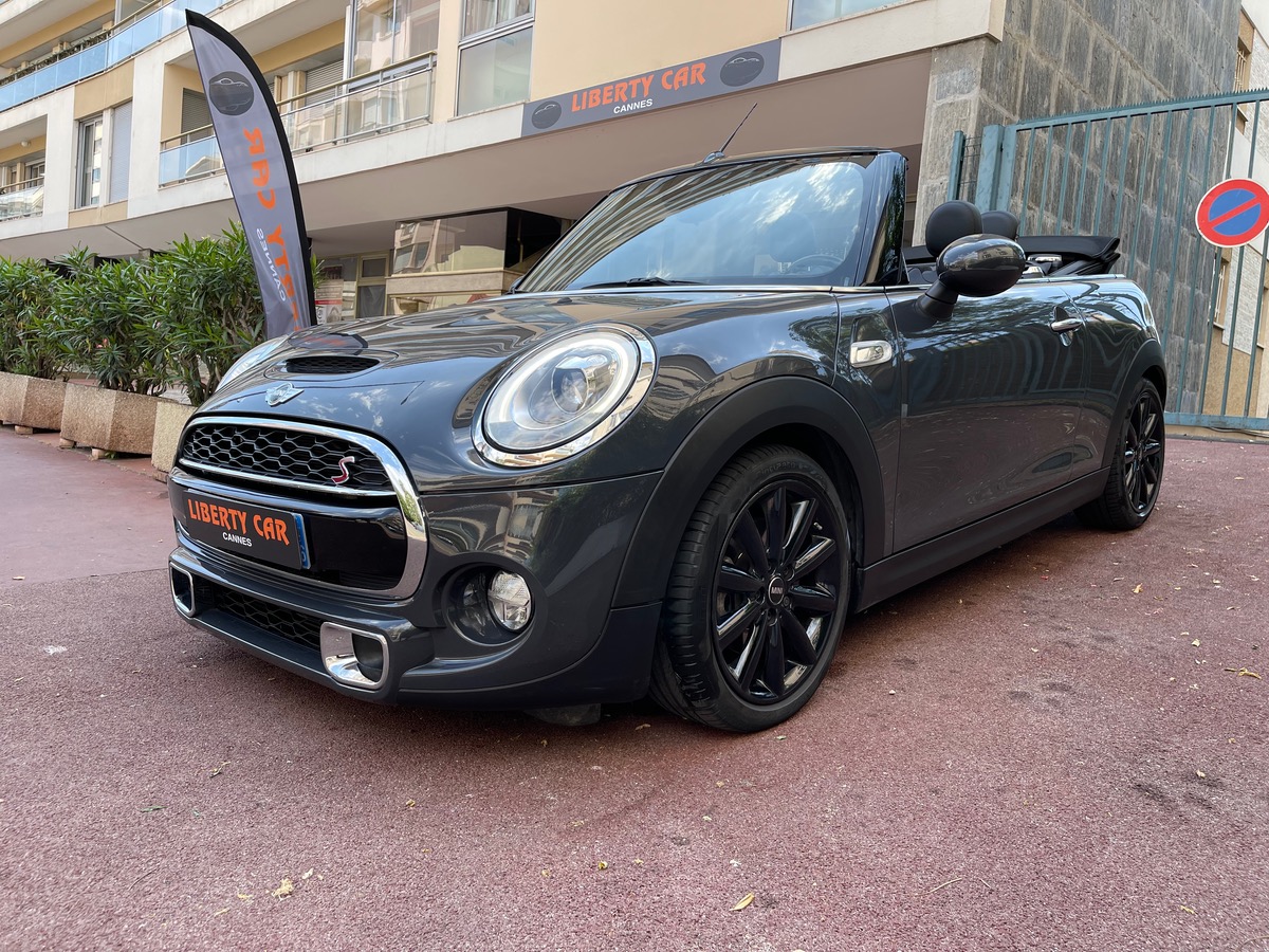 Mini Cabrio cooper s 192 CV / Jantes Noires/