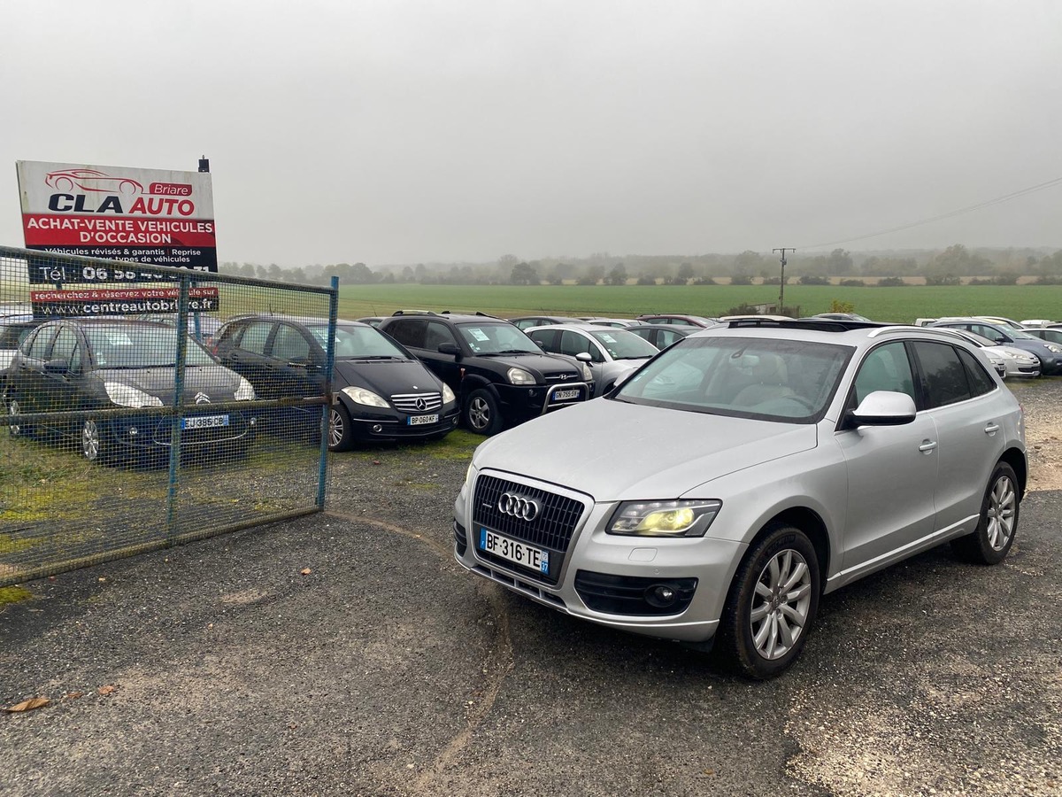 Audi Q5 2.0 tdi 170cv ambition luxe faible km d’origine toit ouvrant elec 