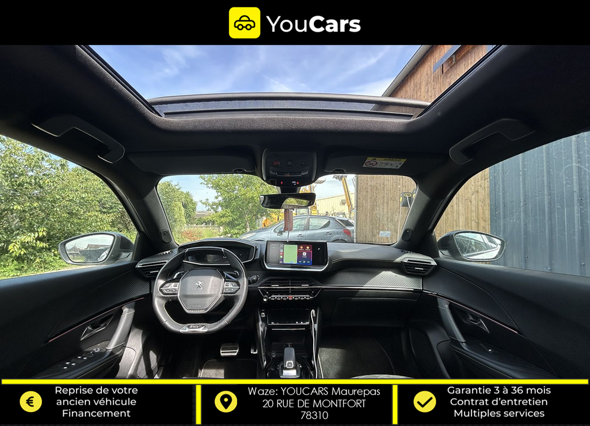 Peugeot 2008 GT 1.5 EAT8 130 cv TOIT OUVRANT - SYSTEME AUDIO FOCAL - SIEGES CHAUFFANTS