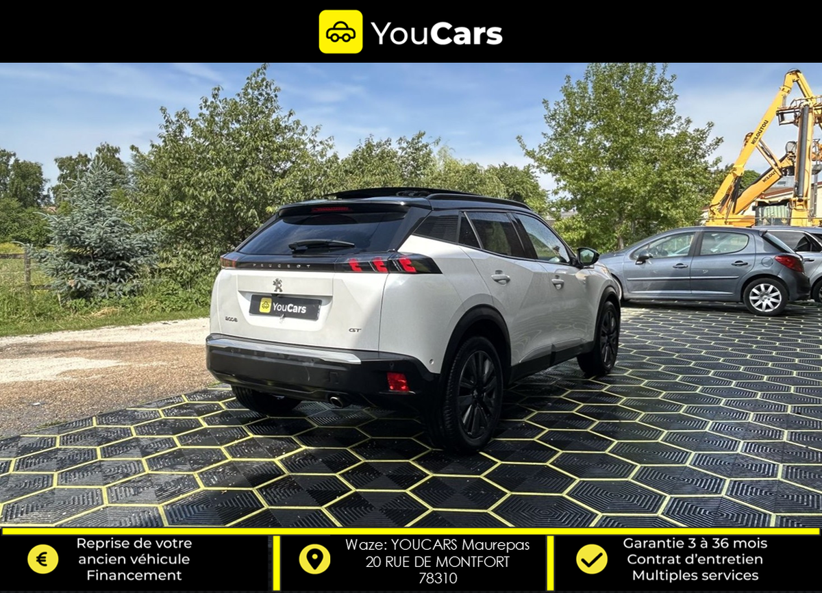 Peugeot 2008 GT 1.5 EAT8 130 cv TOIT OUVRANT - SYSTEME AUDIO FOCAL - SIEGES CHAUFFANTS