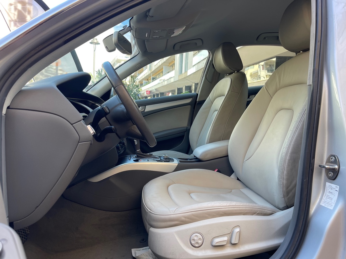 Audi A4 2.7 TDI V6 190 CV / Boite Auto / Intérieur Cuir Beige / Ecran GPS/ Caméra