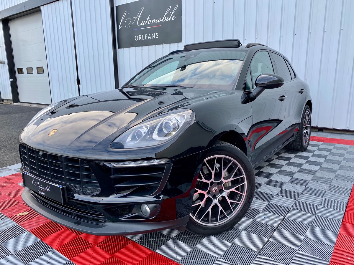 Porsche Macan S 3.0 V6 258cv TO/CAM360°/CHRONO