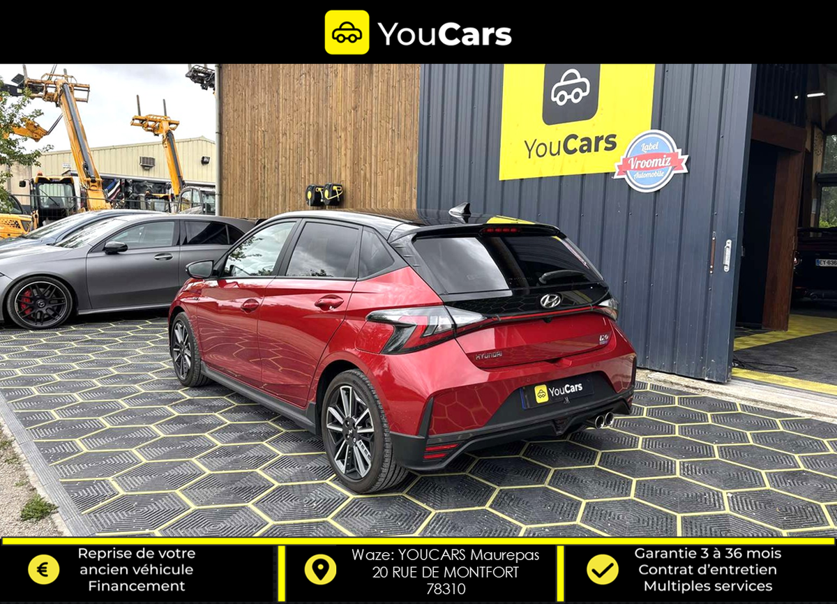 Hyundai i20 III 1.0 T-GDi GPF Mild Hybrid DCT7 100 cv Boîte auto N-LINE ENTRETIEN HYUNDAI