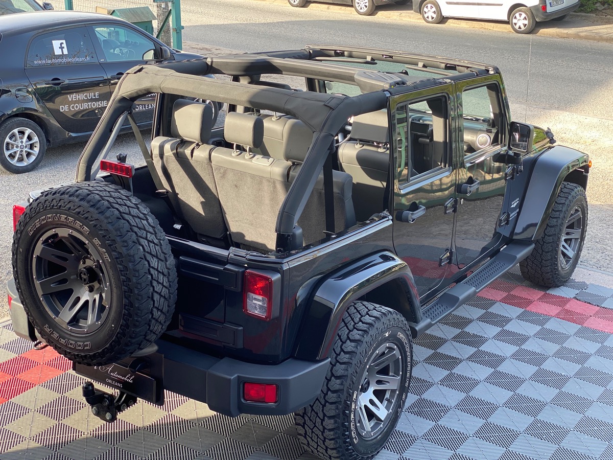 Jeep Wrangler 2.8 CDR 177ch Unlimited SAHARA c