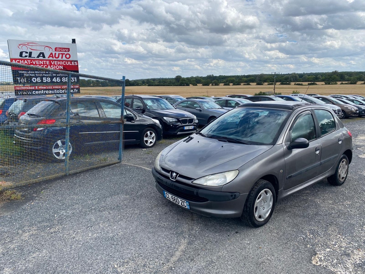 Peugeot 206 1.9d 70cv 145001kms petit prix  faible km