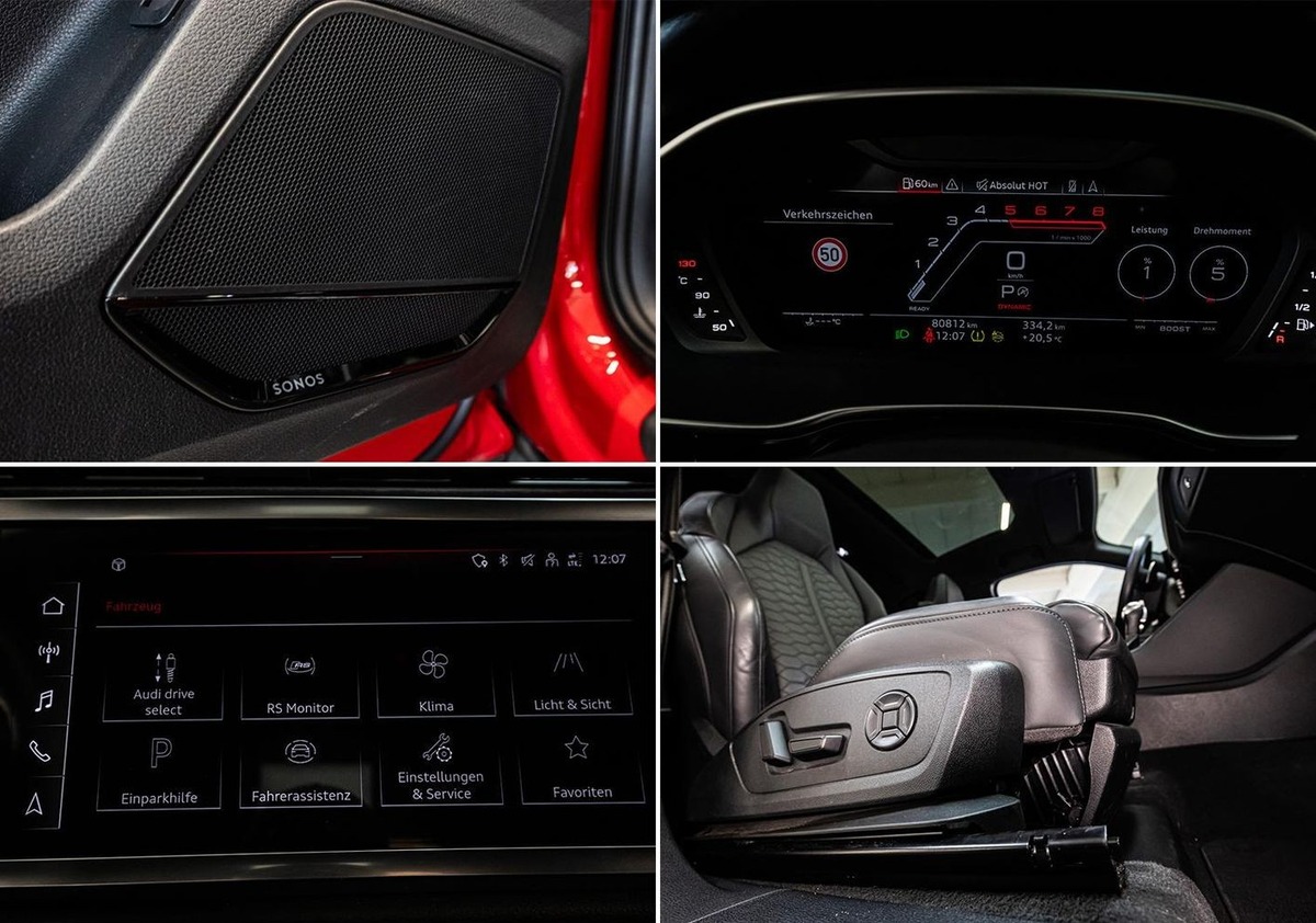 Audi RS Q3 Sportback II 2.5 TFSI 400ch quattro S tronic 7 Toit ouvrant Audio SONOS