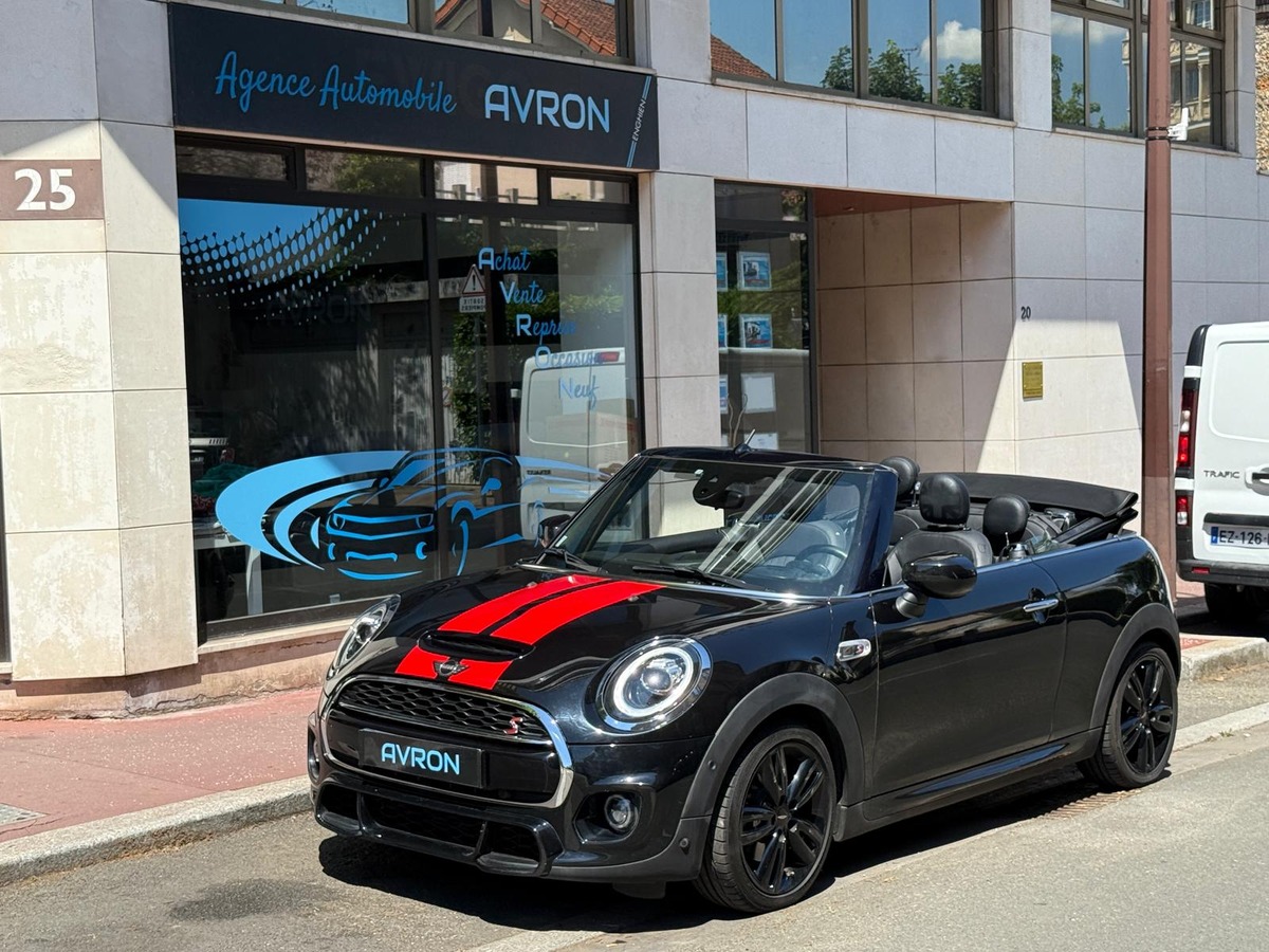 Mini Cooper III (2) CABRIOLET 2.0 COOPER S 192 FINITION JCW BVA7 1ERE MAIN / FULL OPTIONS