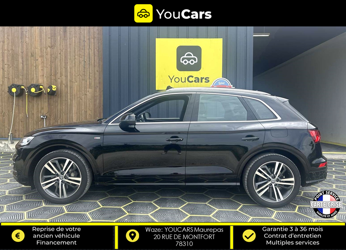 Audi Q5 55 TFSI e 367 cv S line Quattro S tronic7 TOIT OUVRANT FULL OPTIONS ENTRETIEN FULL AUDI