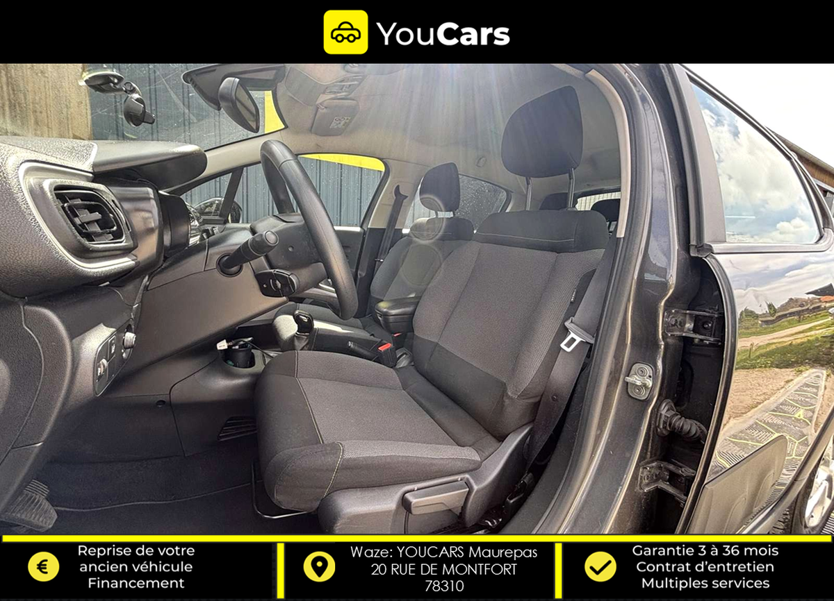 Citroën C3 III 1.6 BlueHDi 75 cv RADAR DE RECUL APPLE CARPLAY
