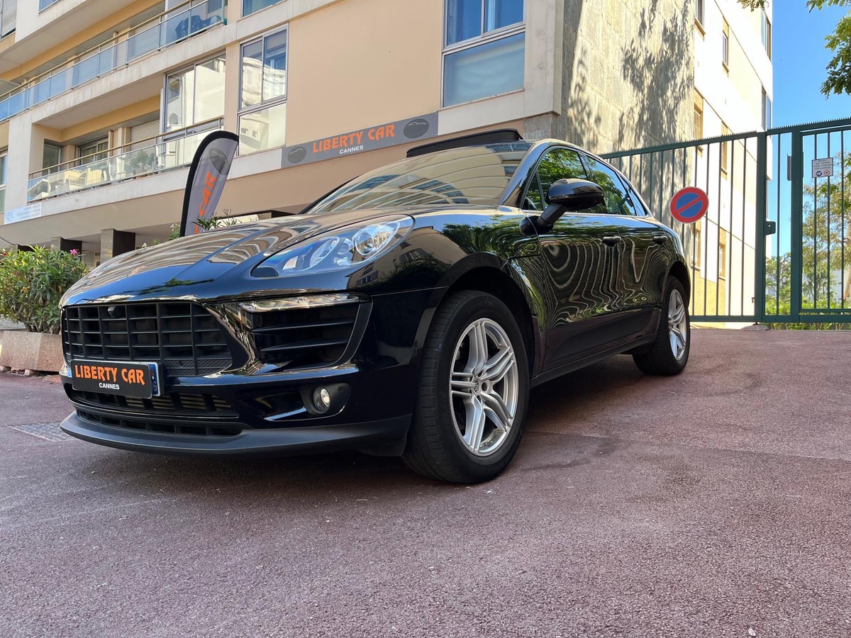 Porsche Macan 2.0 TFSI 252CV / KM REEL / Pack Chrono / Sport Plus / Caméra 360° / Toit ouvrant