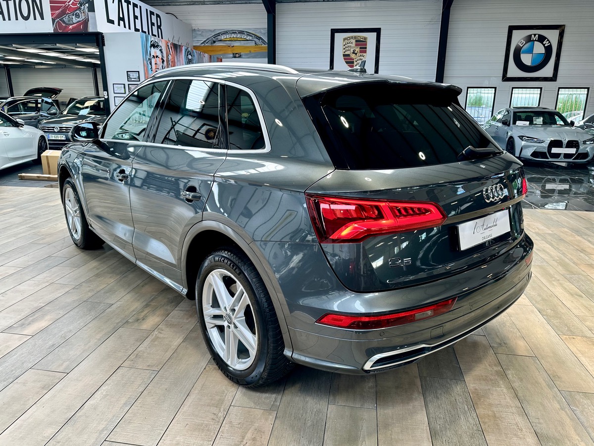 Audi Q5 II 2.0 TDI 190 S Line Quattro S Tronic 7 + Attelage b