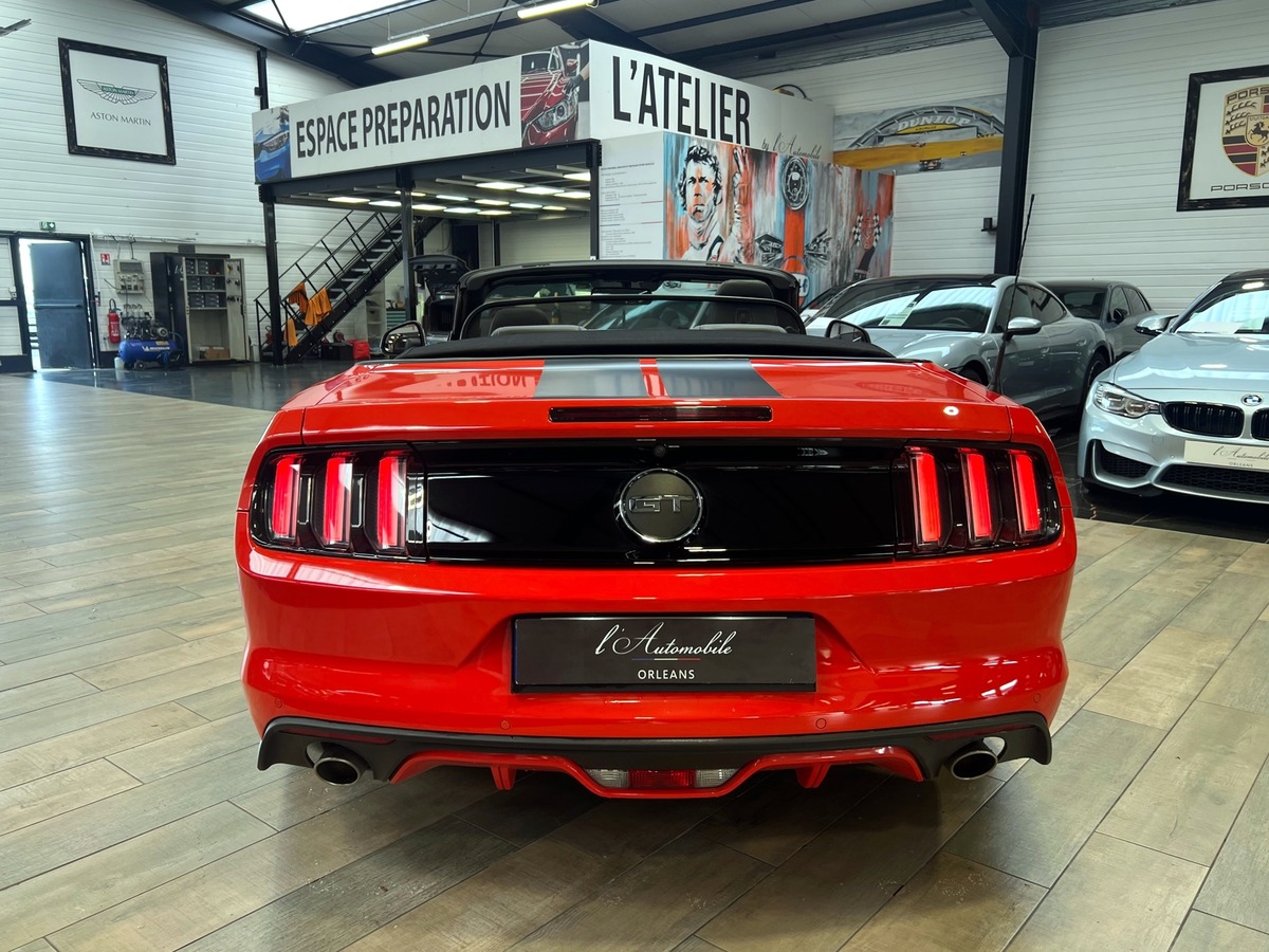 Ford Mustang CABRIOLET VI GT 5.0 V8 421 ORANGE BVA