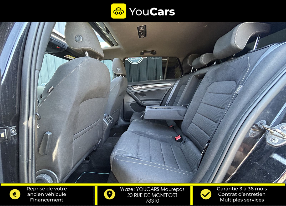 Volkswagen Golf VII 7 R 4Motion R 2.0 TFSi DSG7 300 cv BOITE AUTO - TOIT OUVRANT - VIRTUAL COCKPIT