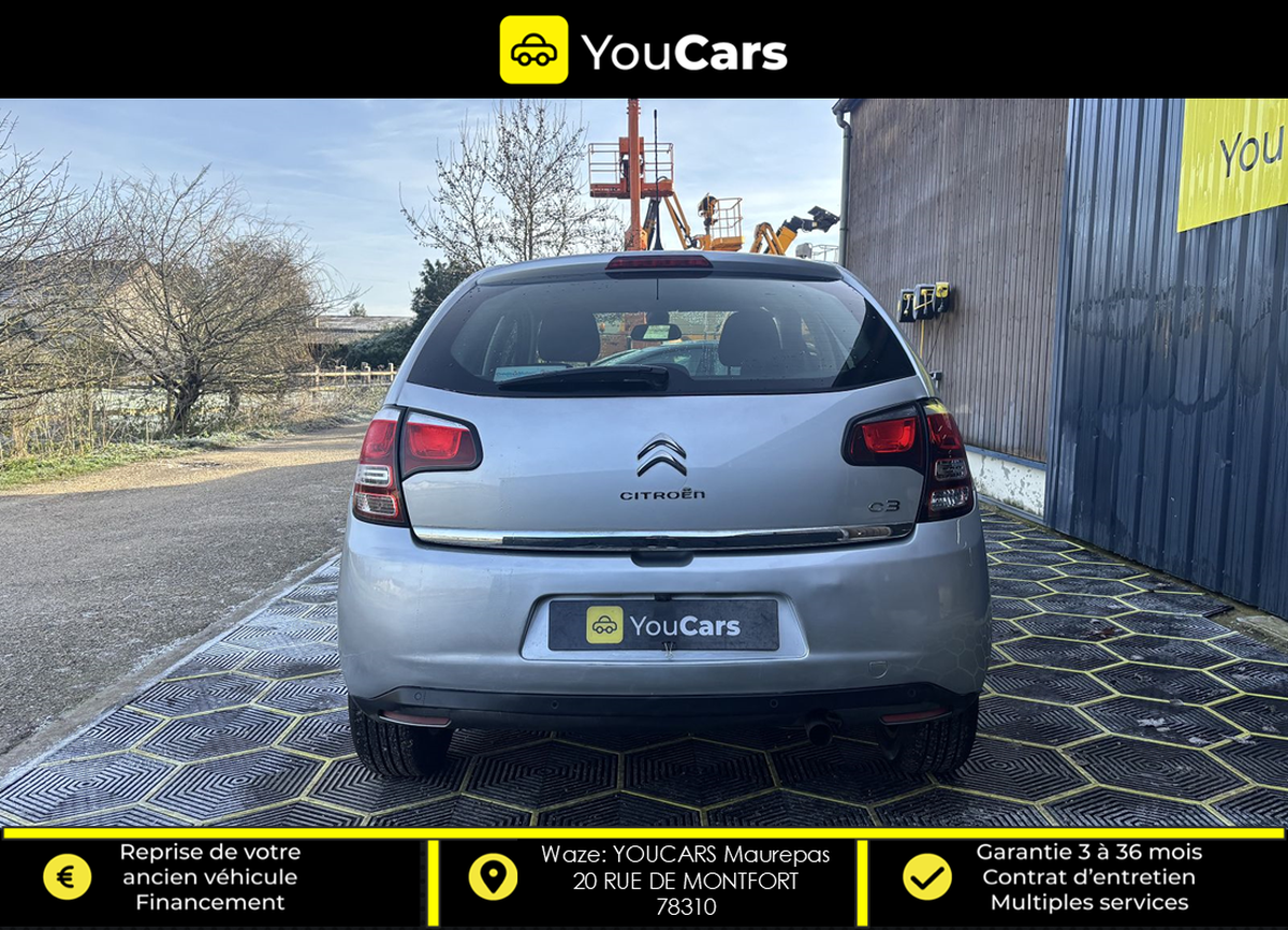 Citroën C3 1.6 VTi 16V Airdream 120 cv Boîte auto IDEAL JEUNE PERMIS CAMERA DE RECUL