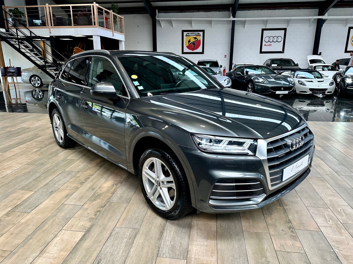 Audi Q5 II 2.0 TDI 190 S Line Quattro S Tronic 7 + Attelage b