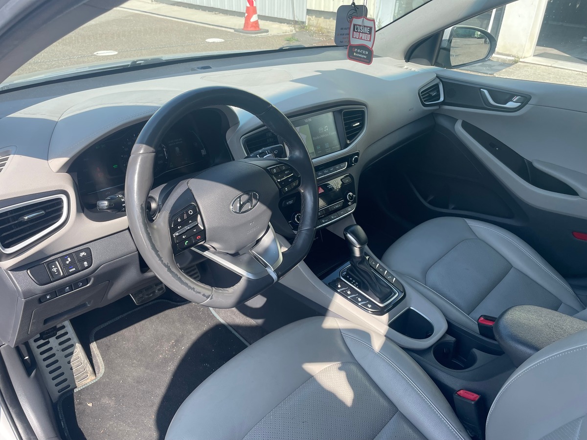 Hyundai Ioniq hyb 141cv CARPLAY - SIEGE CHAUFFANT/REFROIDISANT - CLIMATISATION AUTO -CAMERA DE RECUL