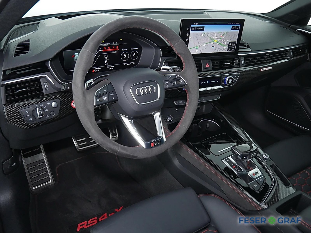 Audi RS4 Avant 2.9 V6 TFSI 530ch quattro ABT/Toit ouvrant/Feux matriciels/Carbone/Bang&Olufsen