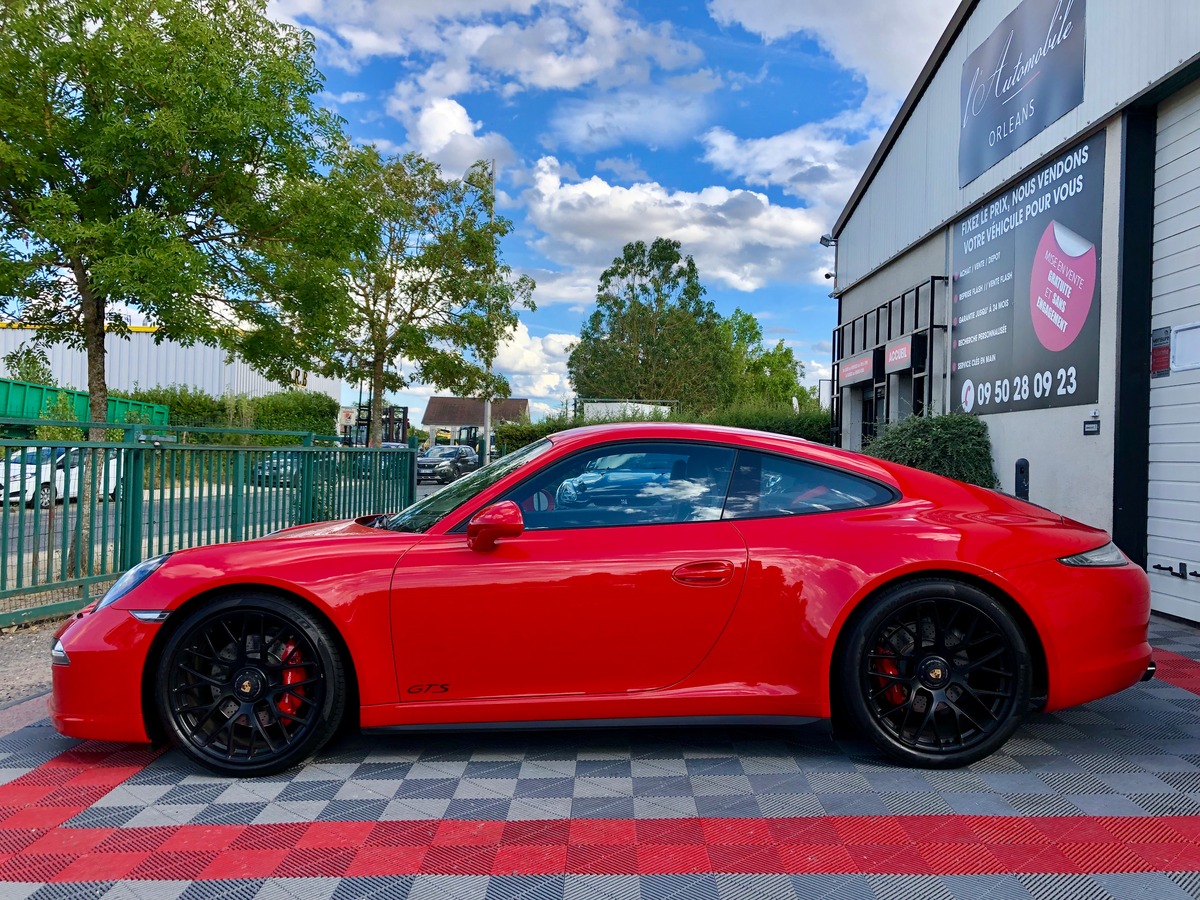 Porsche 911 991 GTS 3.8 430 ROUGE INDIEN o