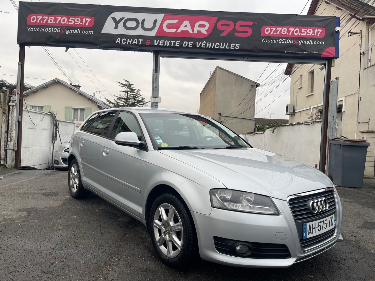 Audi A3 2.l 140 Carnet d entretien Radar Régulateur PAYER