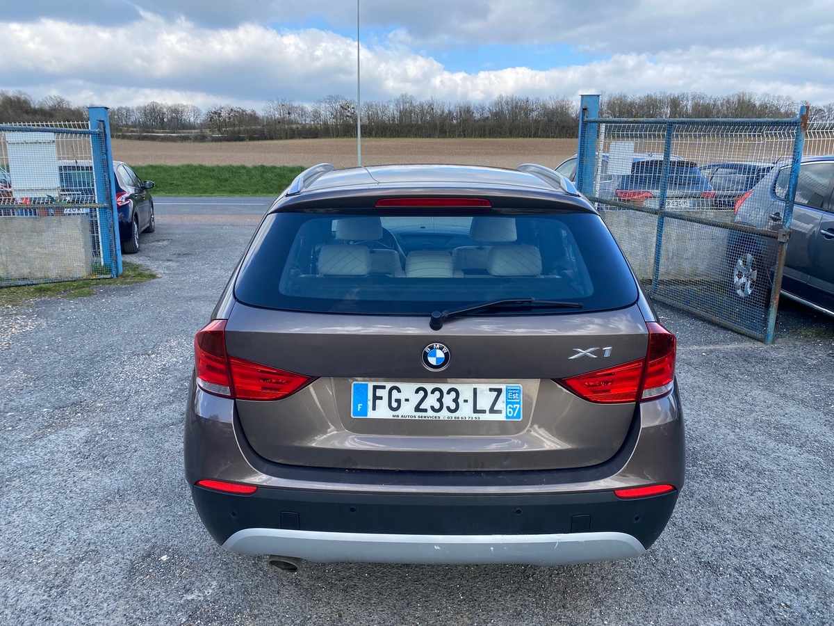 Bmw X1 2.0 xdrive 143cv 199026km bon état cuir beige