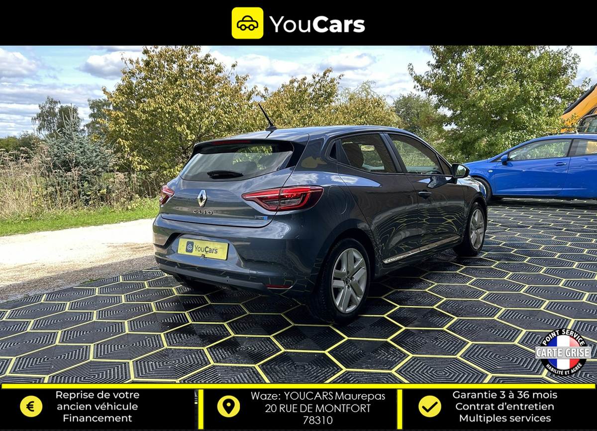 RENAULT Clio V 5 Portes E-TECH 1.6 i 140 Hybrid BOITE AUTO - ENTRETIEN RENAULT - CAMERA DE RECUL