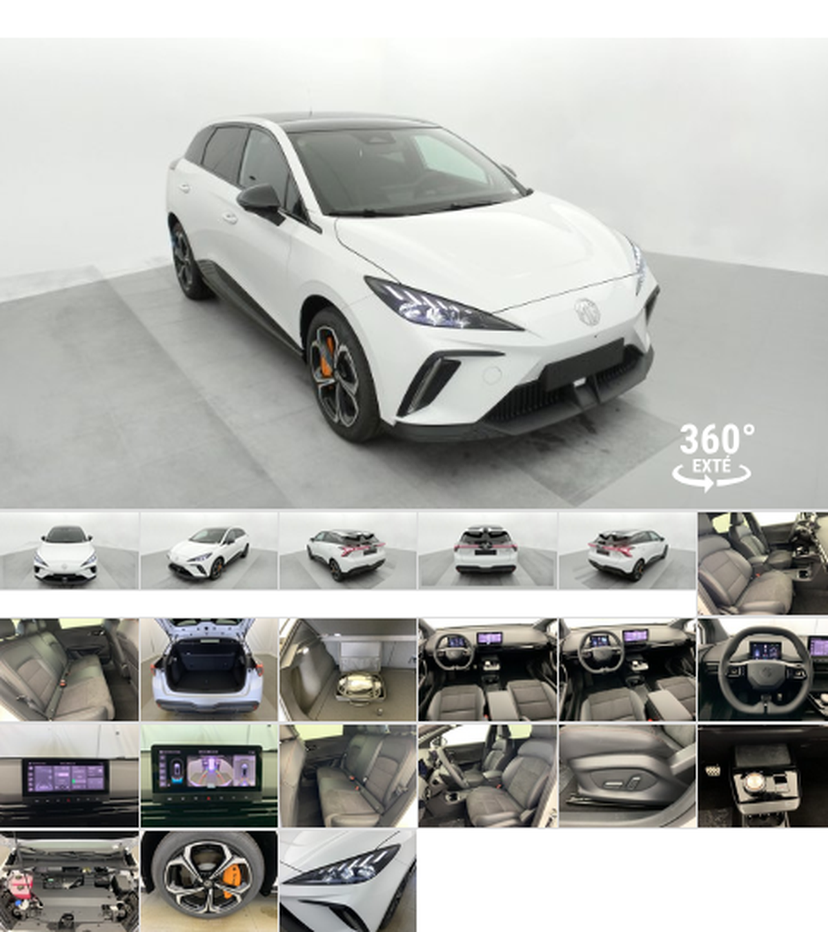 MG MG4 Electric 64kWh - 320 kW 4WD XPOWER   Prix catalogue  40 490,00 € TTC
