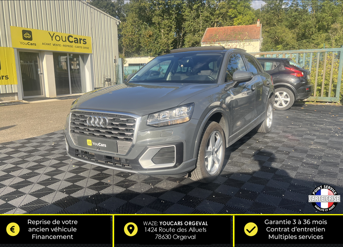 Audi Q2 Quattro 2.0 TDI S-Tronic7 150 cv - BOITE AUTOMATIQUE - TOIT OUVRANT - RIEN A PREVOIR