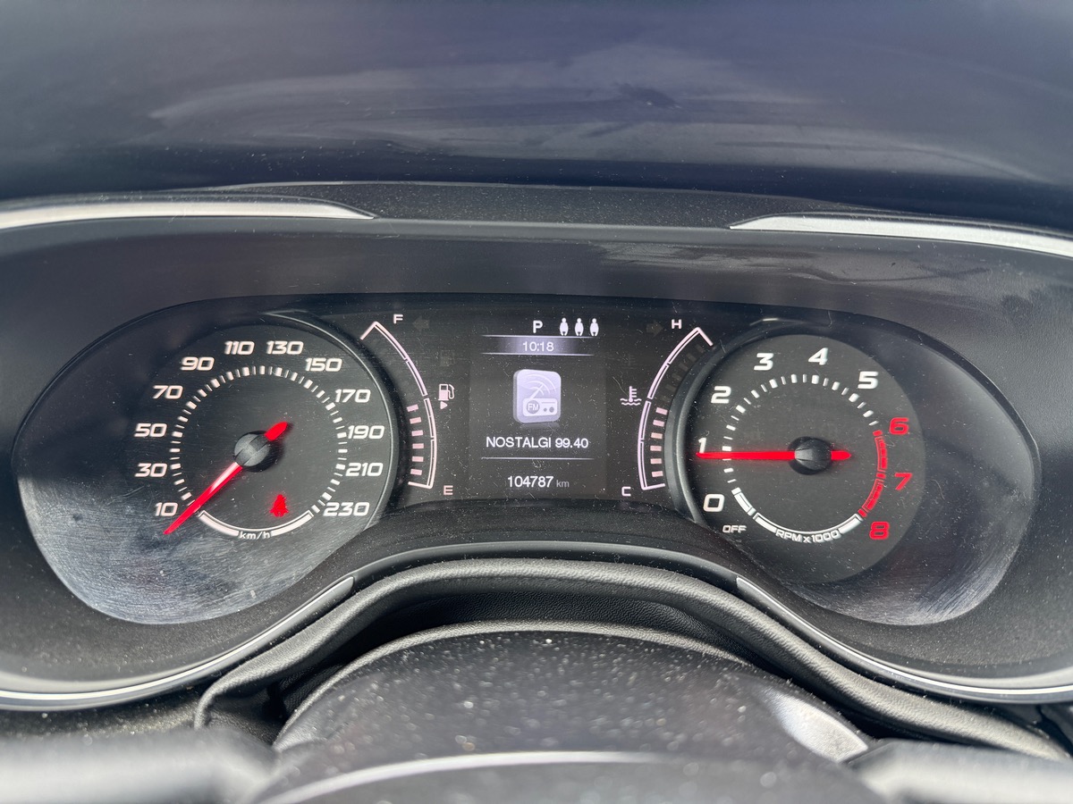Fiat Tipo 1.6 E-Torq 110 cv Lounge, Sieges chauffants, Caméra de recul