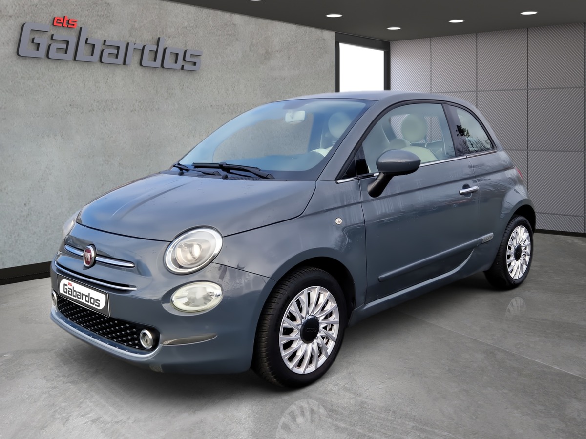 Fiat 500 1.2 69 Ch LOUNGE + TOIT PANORAMIQUE