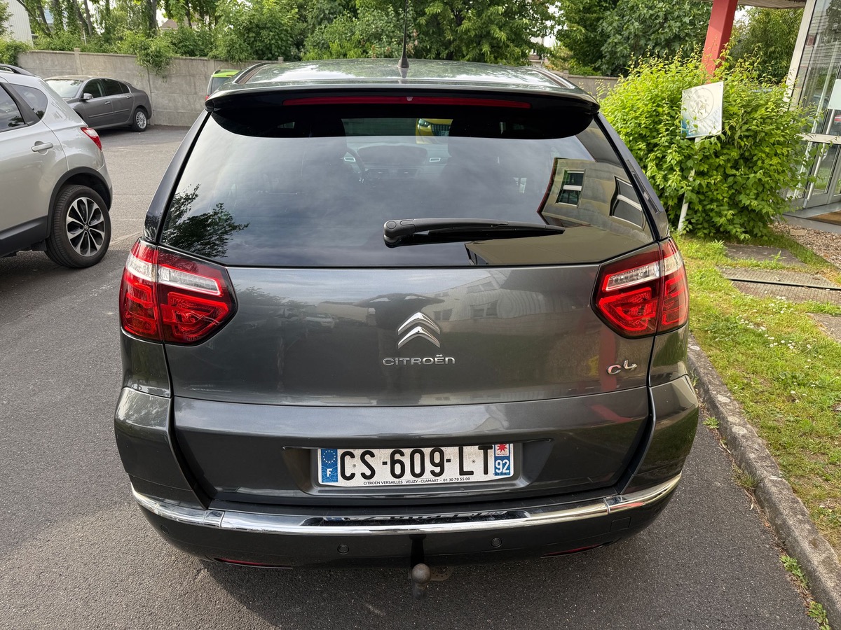 Citroën C4 Picasso 1.6 HDI 112 CV exclusive 1er main 4XCB