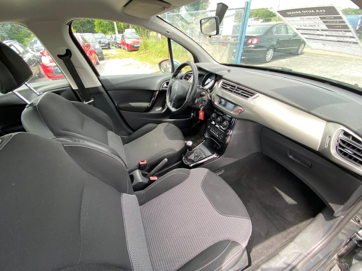 Citroën C3 1.2 vti 80cv 58013km année  2014 