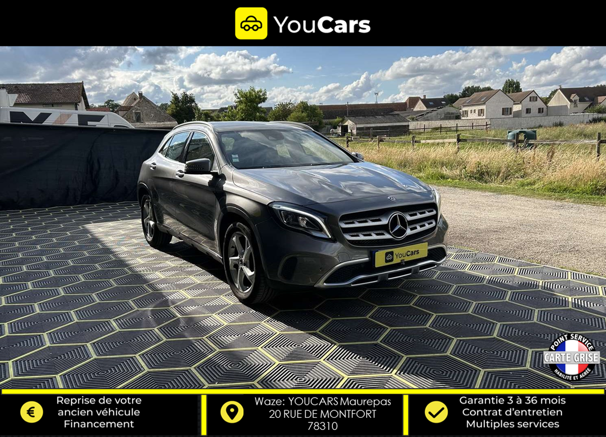 Mercedes-Benz GLA Phase 2 180 1.6 i 122 cv ENTRETIEN EXCLUSIF MERCEDES - SIEGES CHAUFFANTS AV