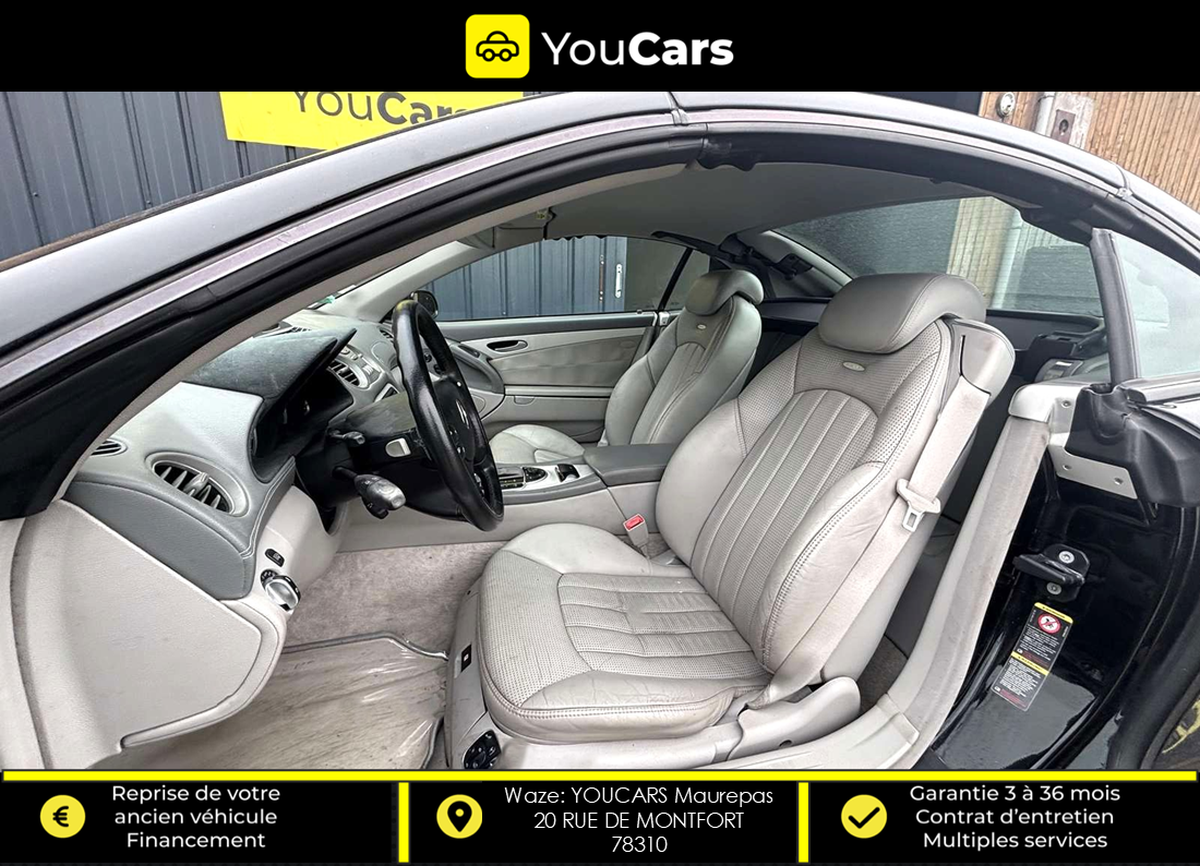 Mercedes-Benz Classe SL 55 AMG 5.4 i V8 476 cv Boîte auto