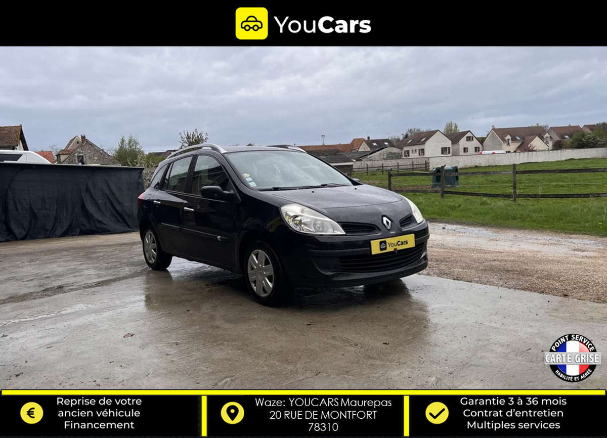 RENAULT Clio Estate 3 III 1.5 dCi 85 cv - ENTRETIEN COMPLET - RIEN A PREVOIR - EMBRAYAGE NEUF