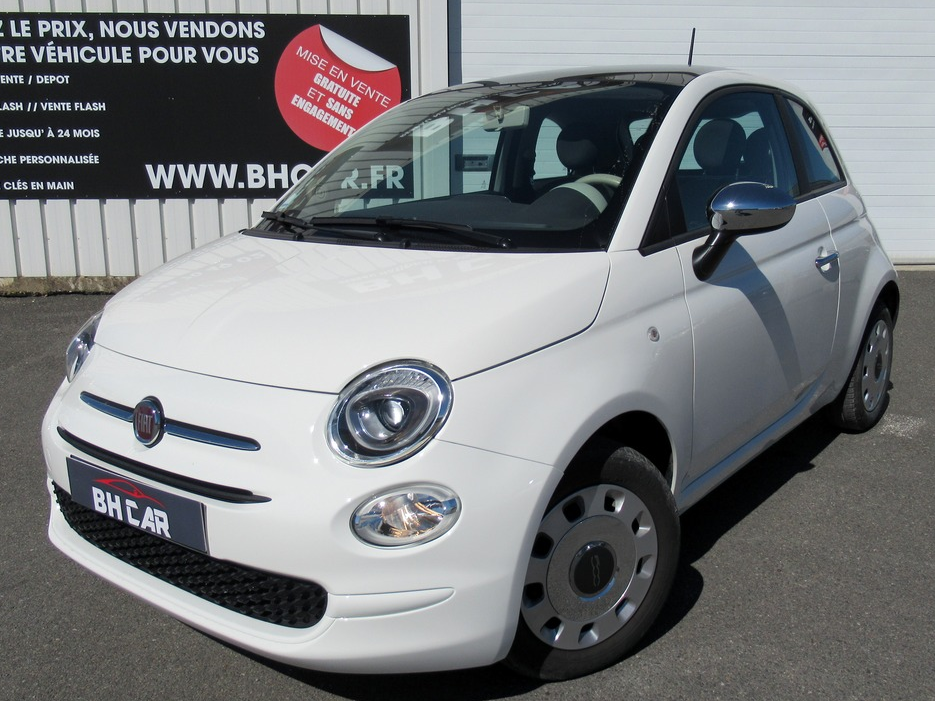 Fiat 500 1.2 8v 69 cv Popstar Toit Pano Clim Tel