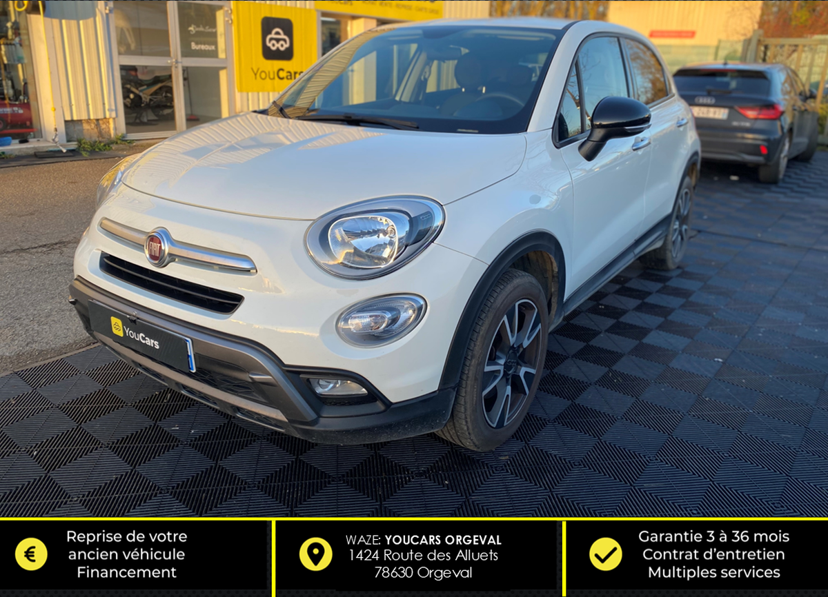 Fiat 500X E-Torq 110 cv - RIEN A PREVOIR - ENTRETIEN A JOUR -  RADAR DE RECUL - CLIMATISATION AUTO