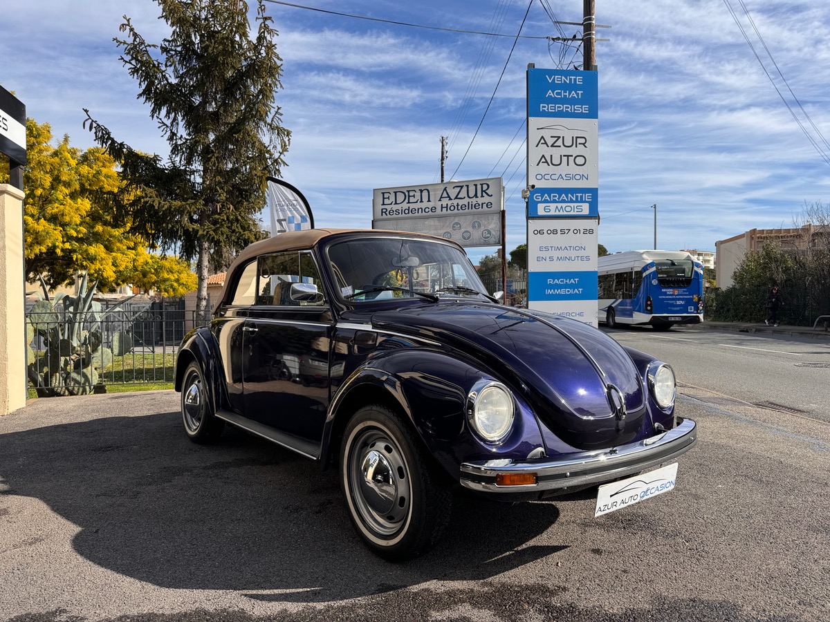 Volkswagen Coccinelle Cabriolet Collection Ann e 1977 id al