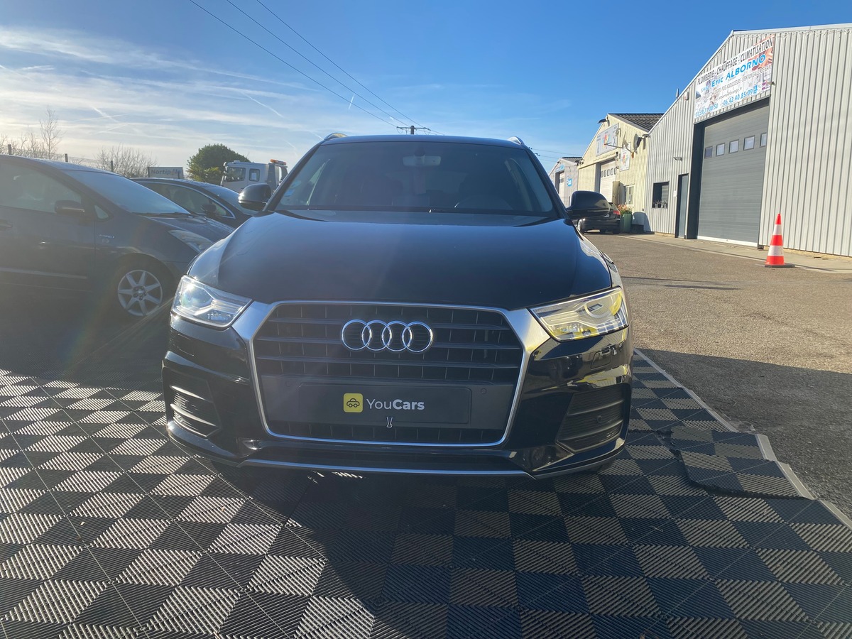 Audi Q3 Quattro 2.0 TDI S Tronic7 150 cv Boîte auto  TOIT OUVRANT- REGULATEUR - RIEN A PREVOIR