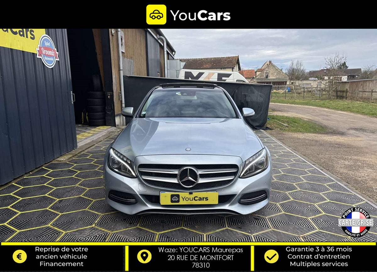 Mercedes-Benz Classe C 220 CDi 2.1 CDI 7G-TRONIC 170 cv Boîte auto TOIT OUVRANT CAMERA DE RECUL