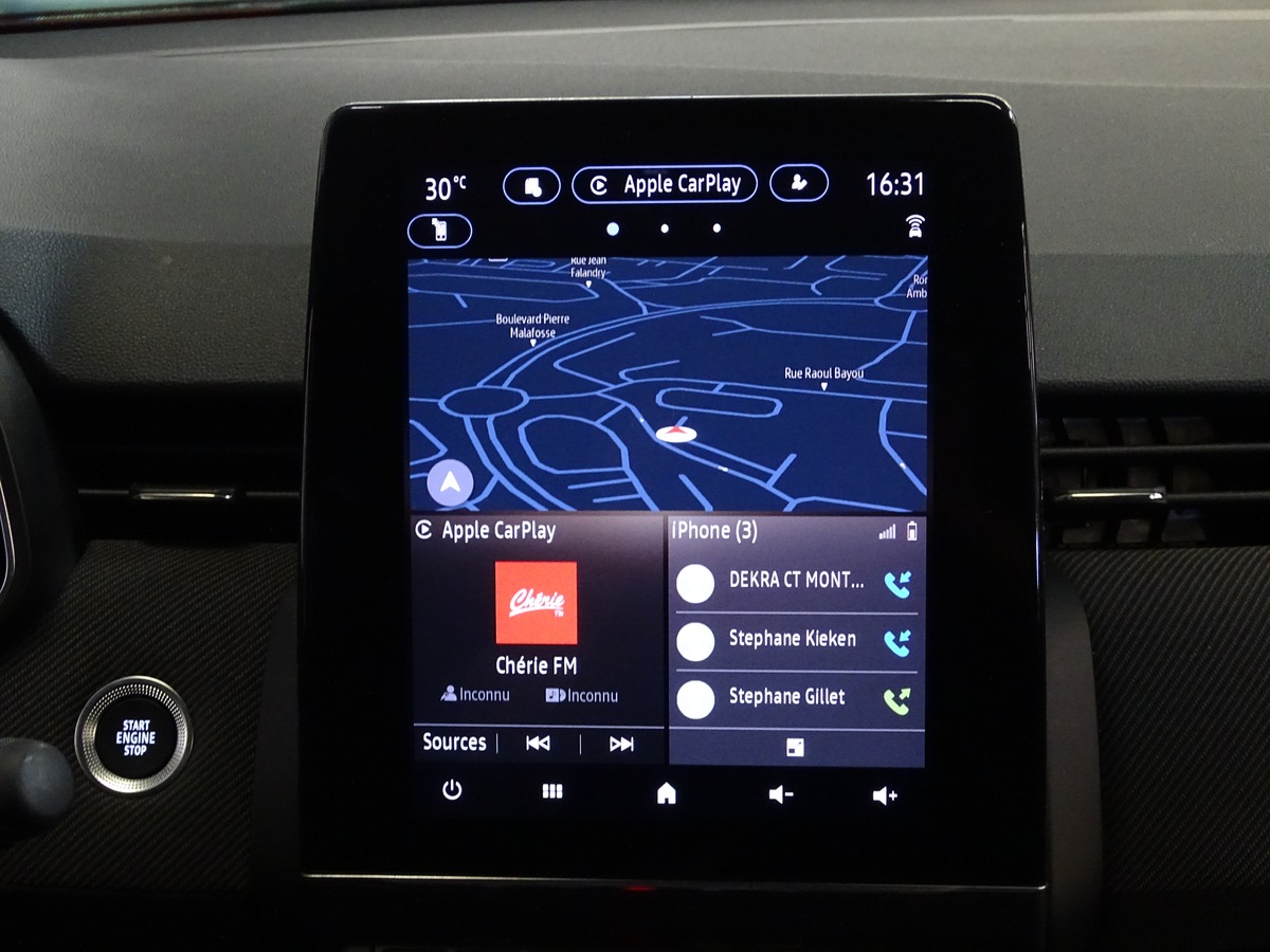 RENAULT Clio V (2) 1.0 TCE 90 Ch ESPRIT ALPINE 1ere main Caméra 360 CarPlay