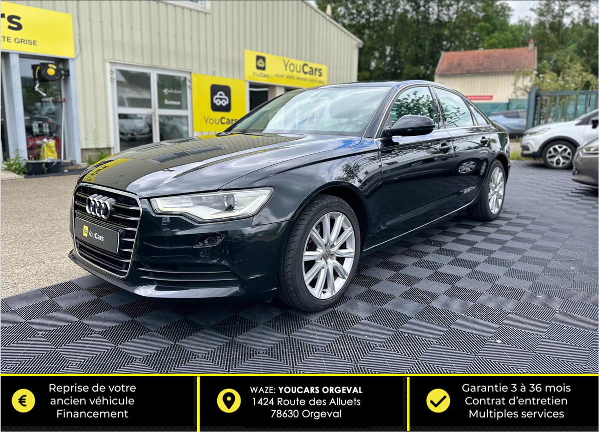 Audi A6 3.0 tdi Multitronic 204 cv Boîte auto - CAMERA DE RECUL - SIEGES ELECTRIQUES